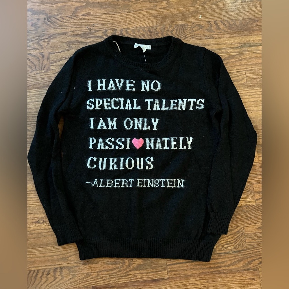 Quote Sweater